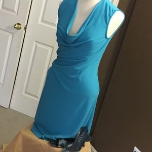 SOLD❗️Vintage Vibes 90s Sky Blue 💧 Sheath Dress